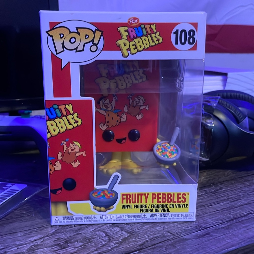 Fruity pebbles funko pop never opened